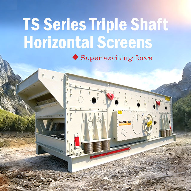 TS Series Triple Shaft Horizontal Screens