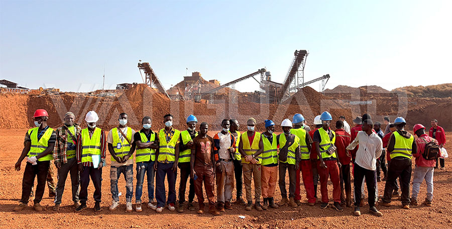 bauxite crushing production line, stone crusher, Vanguard Machinery