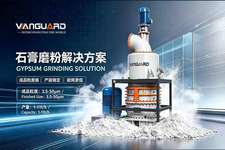 Gypsum Grinding Mill: Complete Solution for High-Quality Gypsum Powder Production