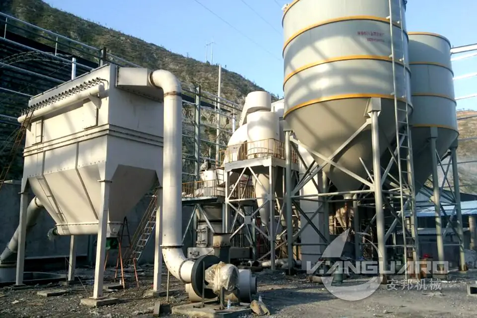 calcite, grinding, mill