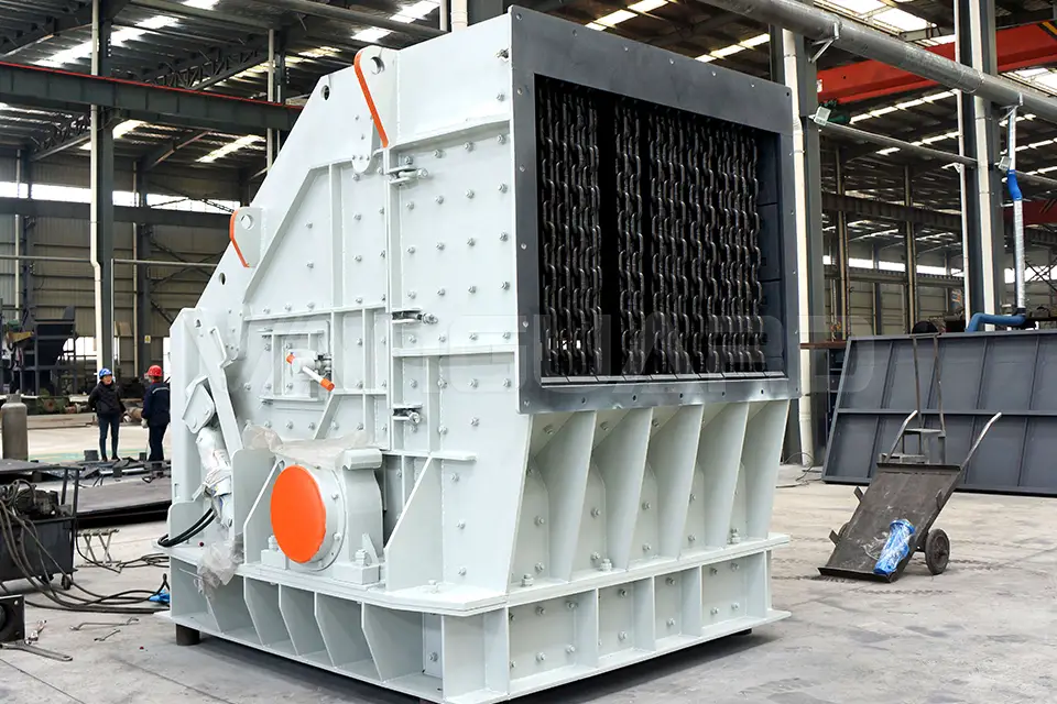 impact, crusher, horizontal
