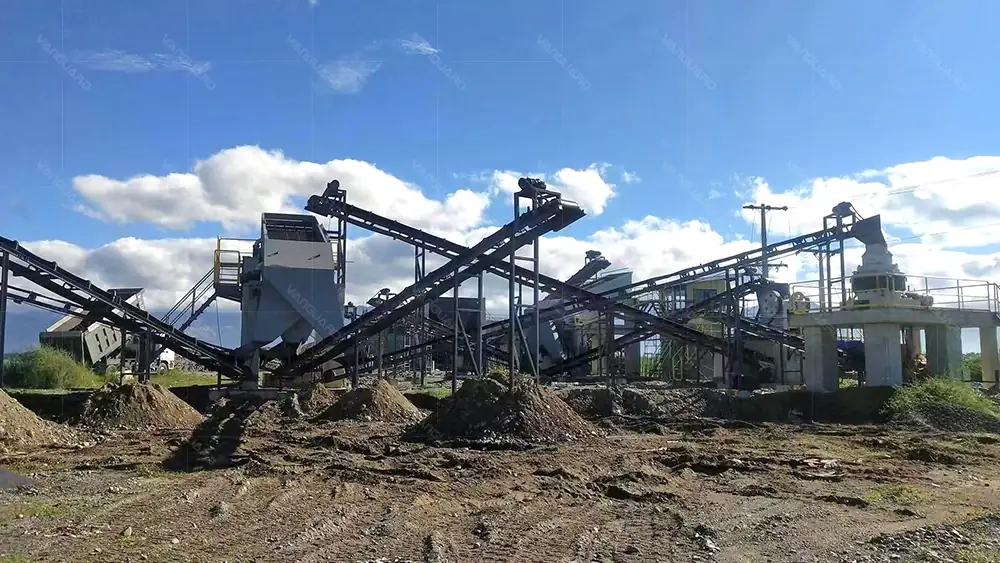 river, stone, crushing