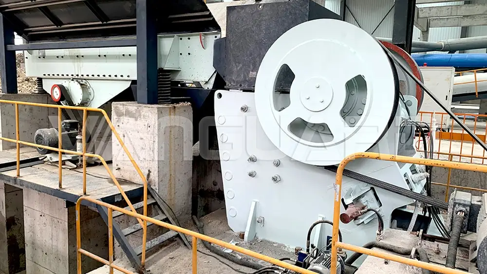 limestone, crushing, process