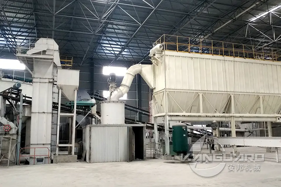 calcium, carbonate, grinding