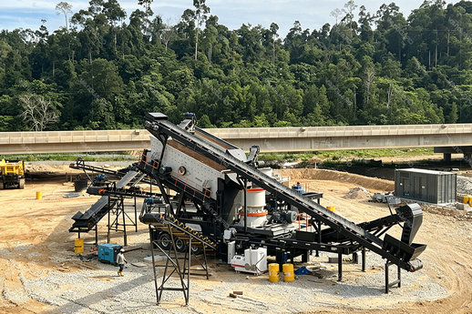 200 t/h Limestone Crushing-and-Sand-Making Plant in Malaysia: Five-Size Mobile Line, On-Site Case