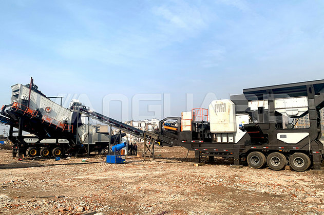 mobile, crushing, plant