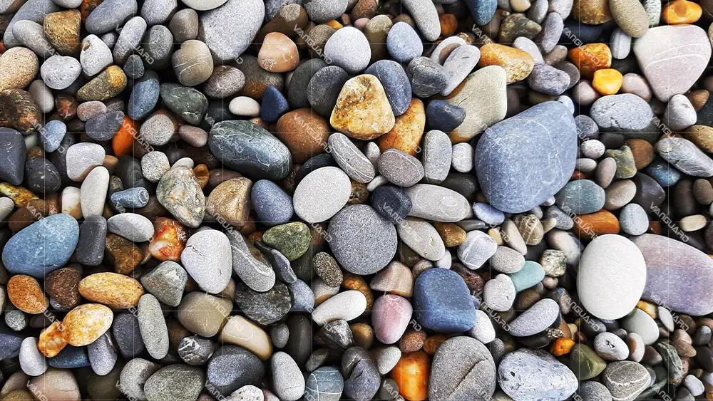 river, stone, crushing