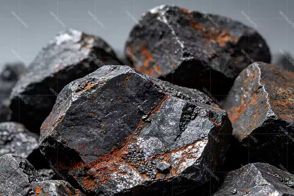 iron, ore, crushing