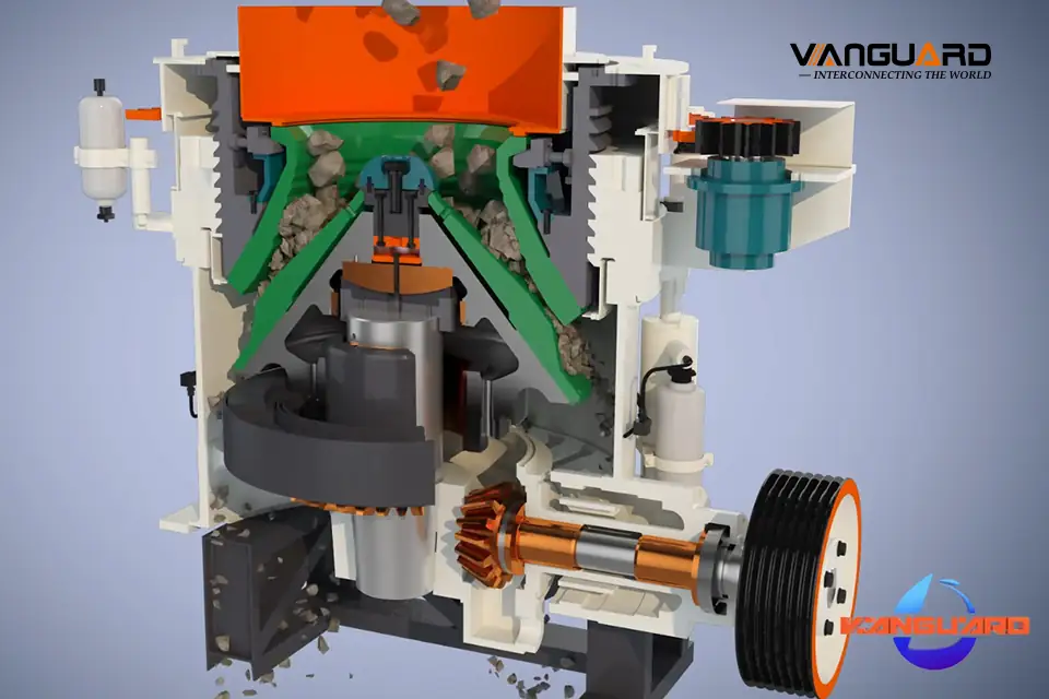 Crushing chamber profile cross-section