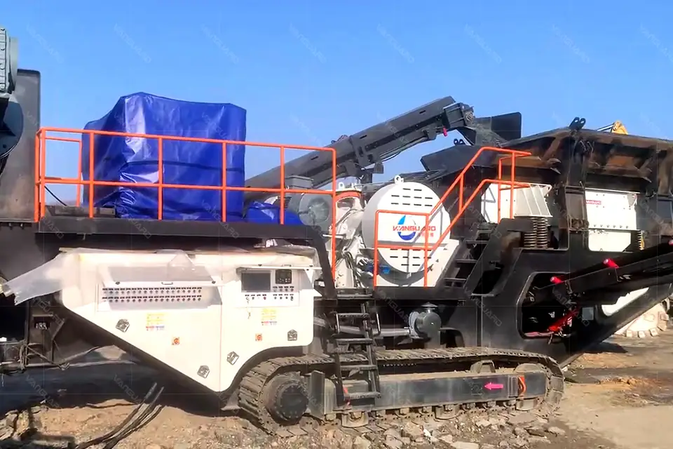 200 TPH Granite Crawler-Type Mobile Jaw Crushing Plant in Kazakhstan: Project Case Study and Equipment Configuration