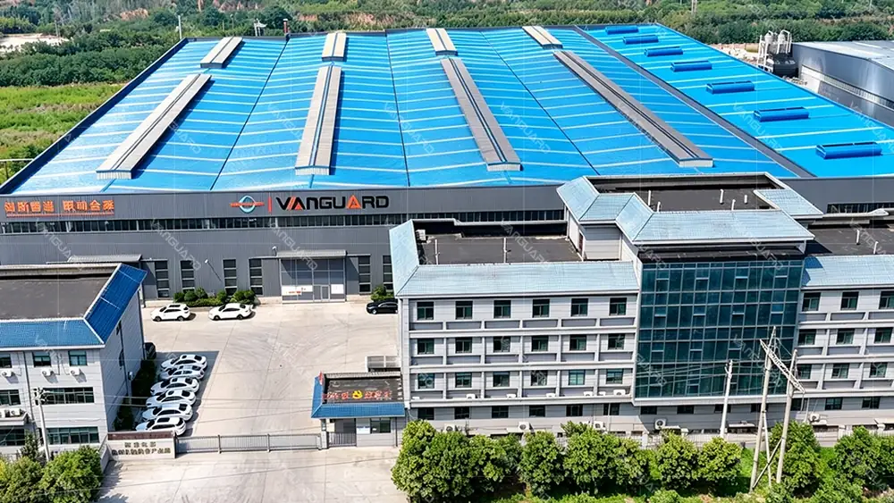 Mobile crushing plant whole view