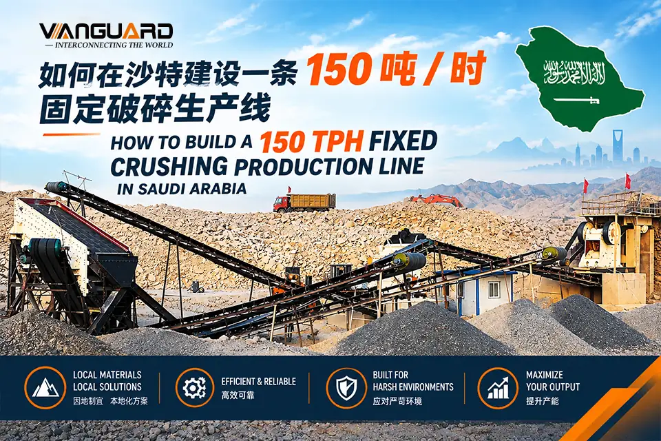 How to Build a 150 TPH Crushing Plant in Saudi Arabia: Configuration, Equipment and Step-by-Step Plan