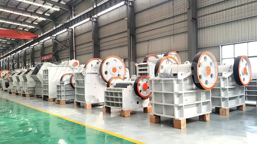 6CX and PE European jaw crushers, full units