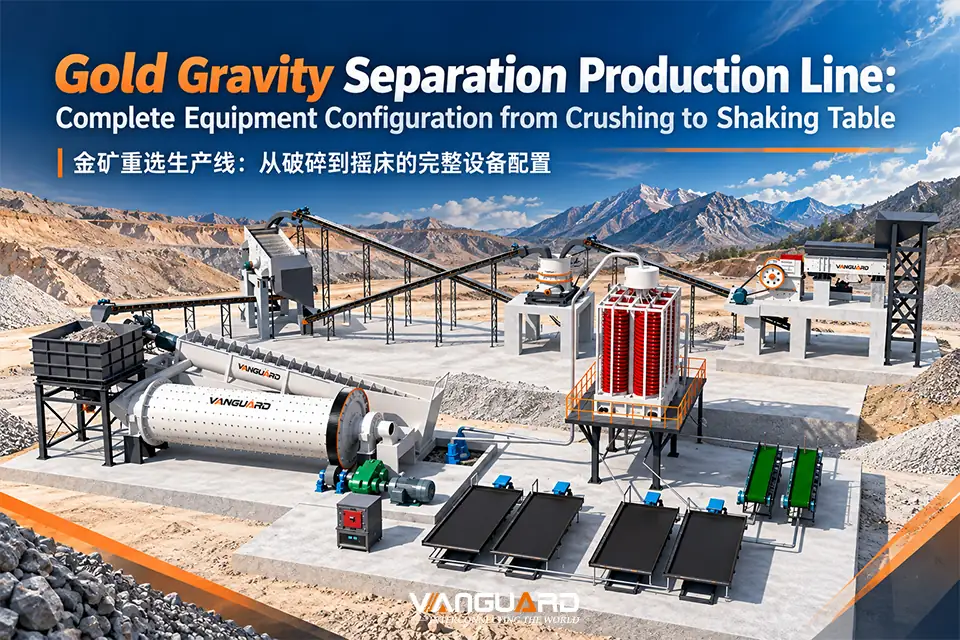 Gold Gravity Separation Production Line: Complete Equipment Configuration from Crushing to Shaking Table