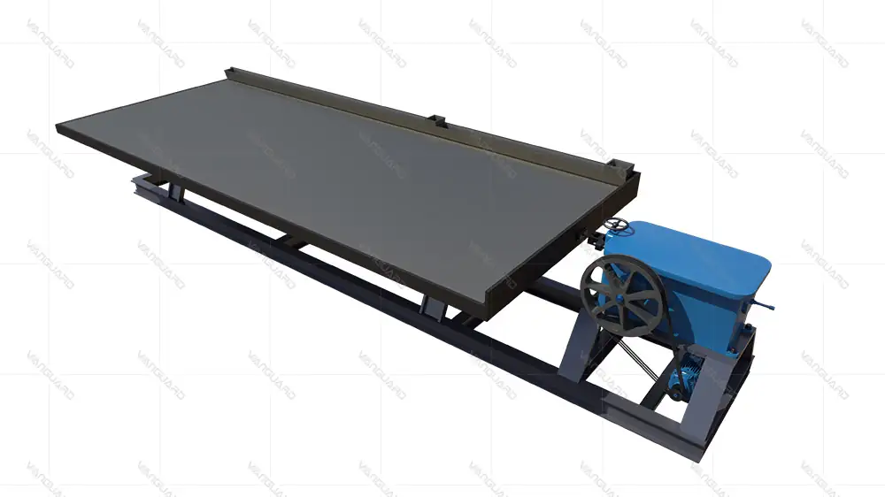 Shaking table and centrifugal concentrator core parts